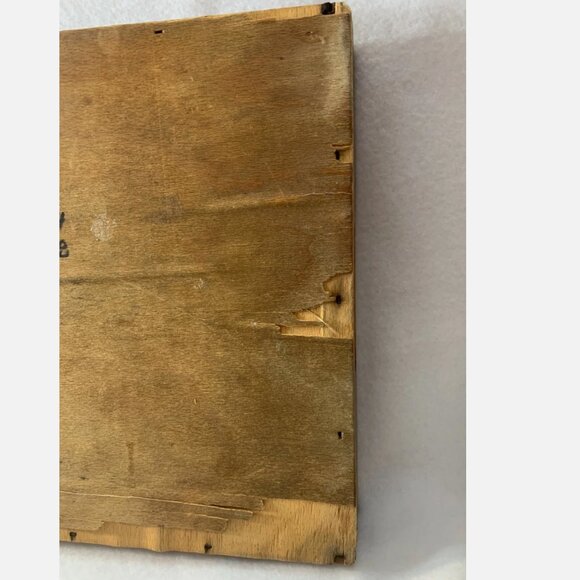 Vintage Norwegian Rosemaling Hand Painted Wooden Serving Tray Folk Art 19.5x11.5 - Picture 8 of 8